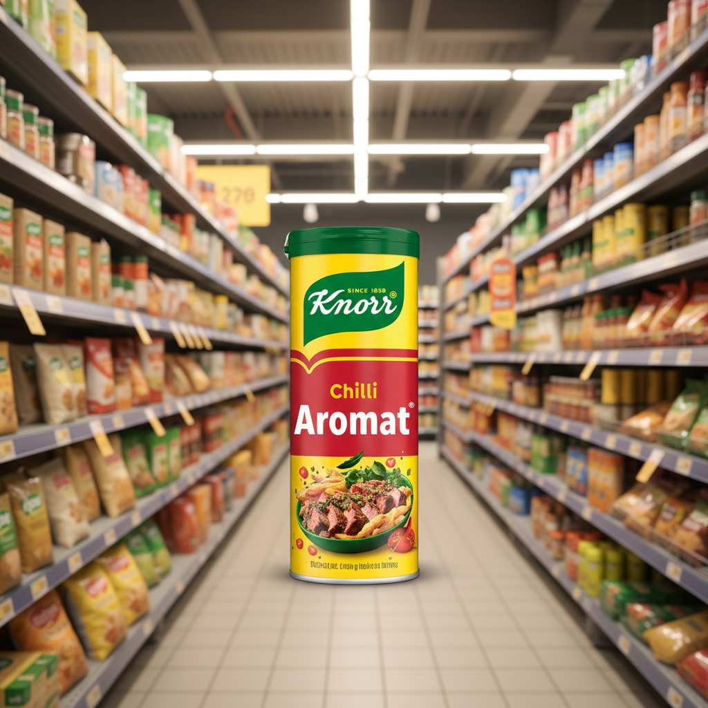 6 X Knorr Chilli Aromat Sprinkler - 90G