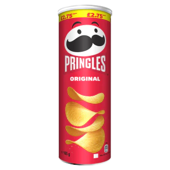 6 x Pringles Original - 165GM