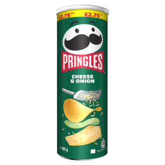 6 x Pringles Cheese & Onion - 165GM