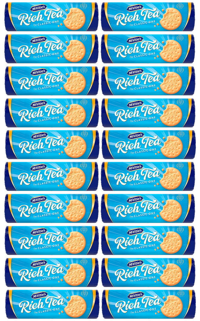 20 x Mcvities Rich Tea  - 300GM