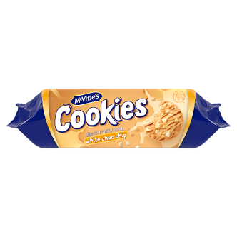 12 x Mcvities White Choc Chip Cookies  - 150GM