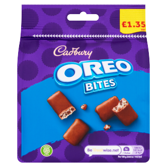 10 X Cadbury Oreo Bites 95GM