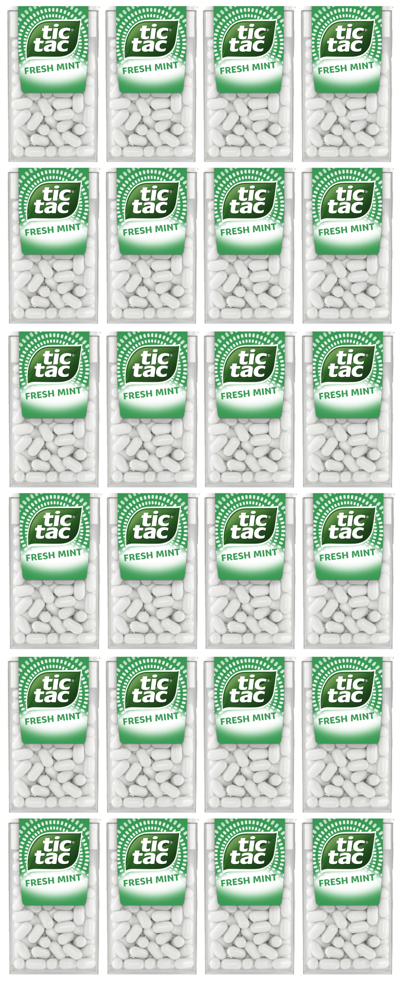 24 X Tic Tac Mint T100