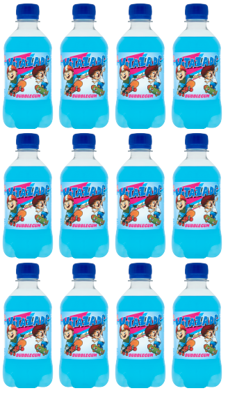 12 X Vitazade Bubblegum 330ML