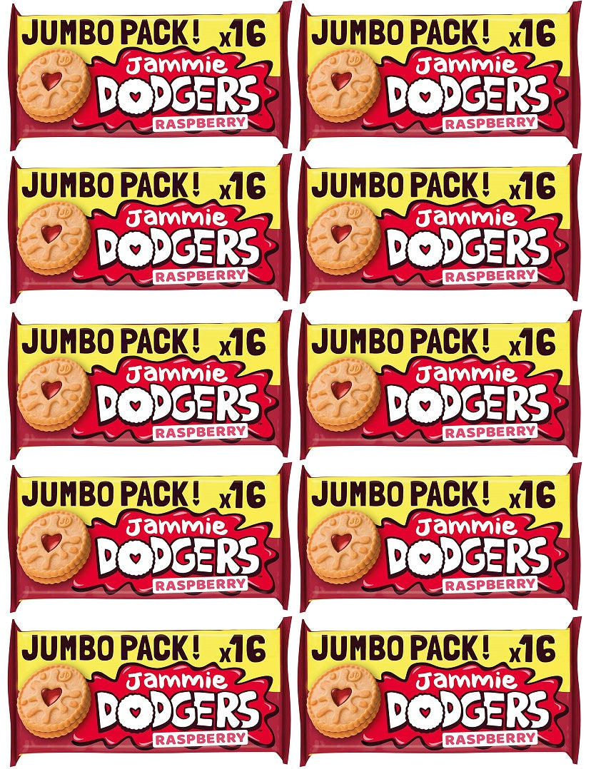 10 x Burtons Jammie Dodgers Twin Pack (16'S) - 280G