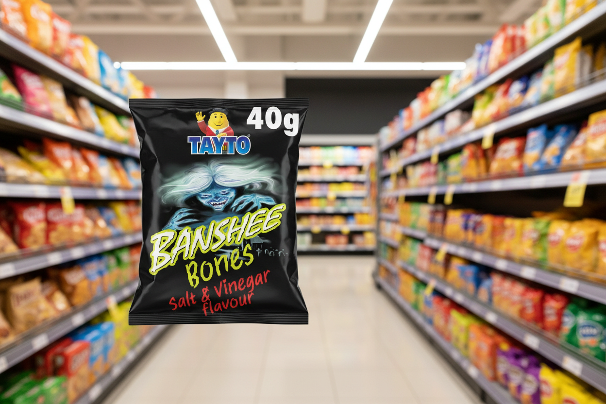 32 x Tayto Banshee Bones Snacks 40G