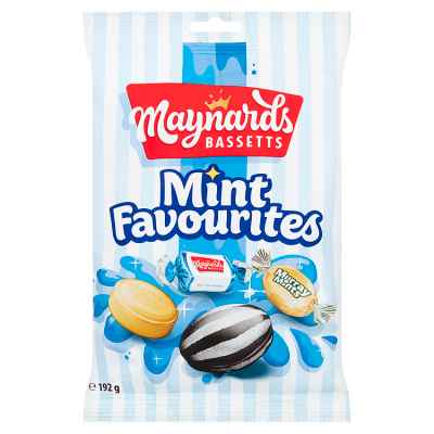 12 x Maynards Mint Favourites Bag - 192GM