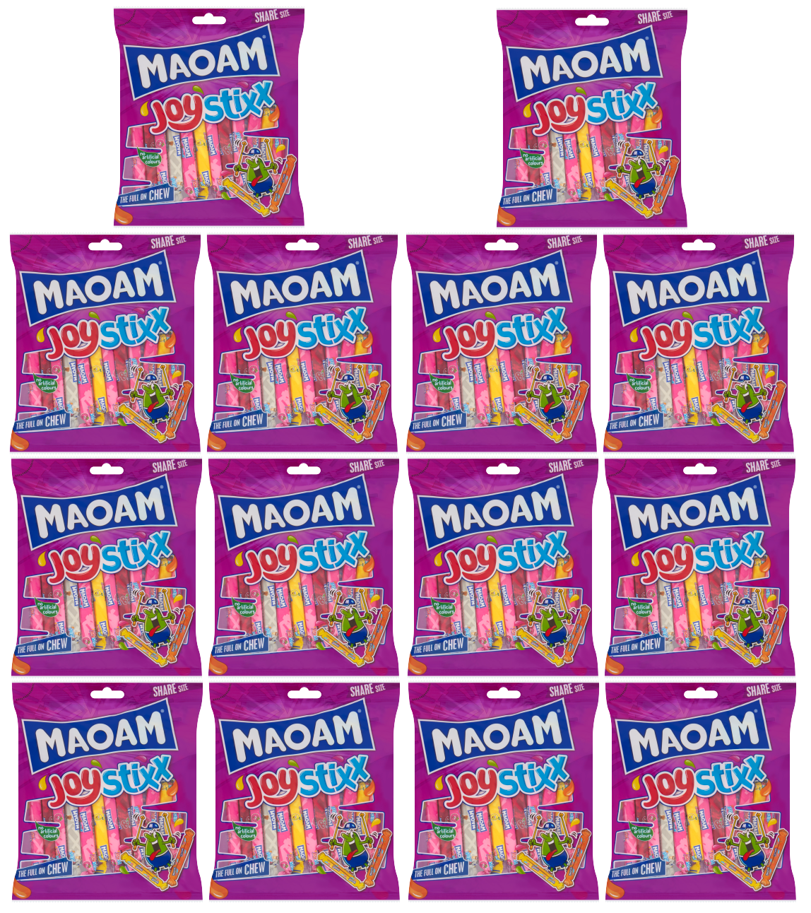 14 x Haribo Maoam Joystixx - 140Gm