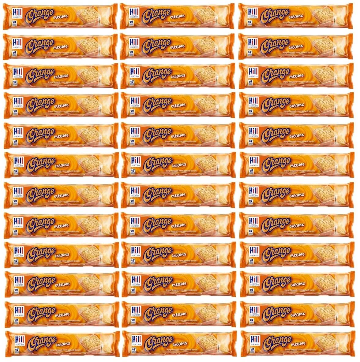 36 x Hills Orange Creams - 150Gm