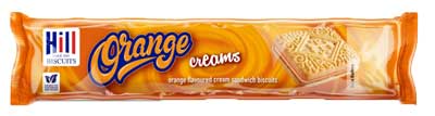 36 x Hills Orange Creams - 150Gm