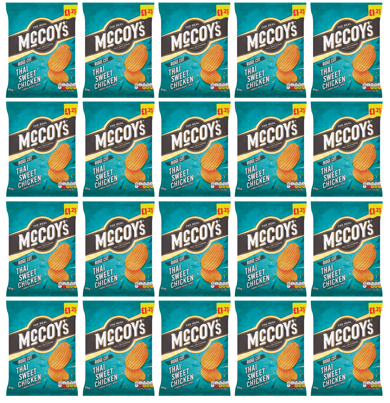 20 x Mccoys Thai Sweet Chicken - 65Gm