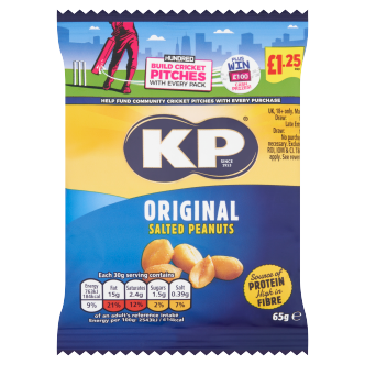 16 x Kp Original Salted Peanuts - 65GM