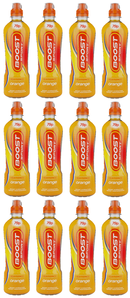 12 x Boost Sport Orange - 500Ml