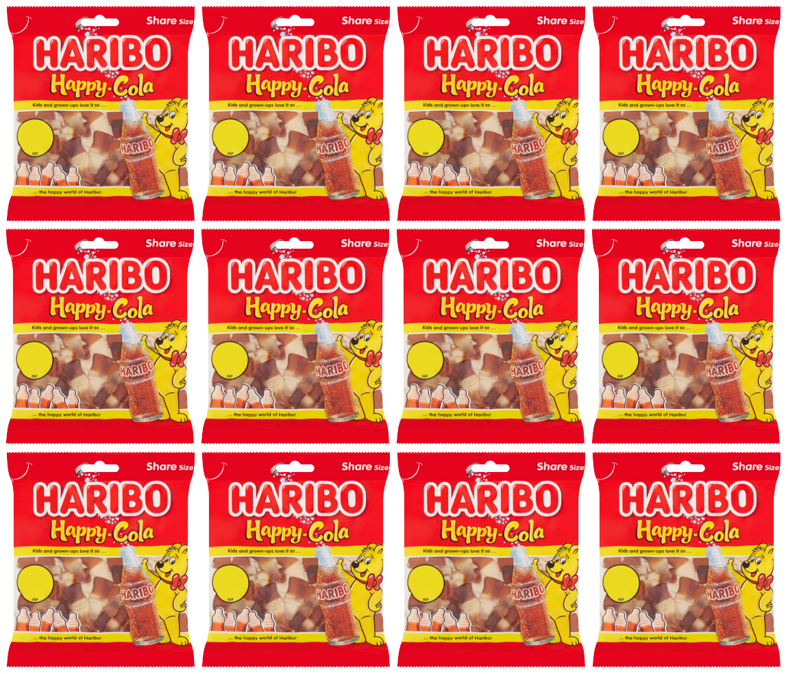 12 x Haribo Happy Cola - 140Gm