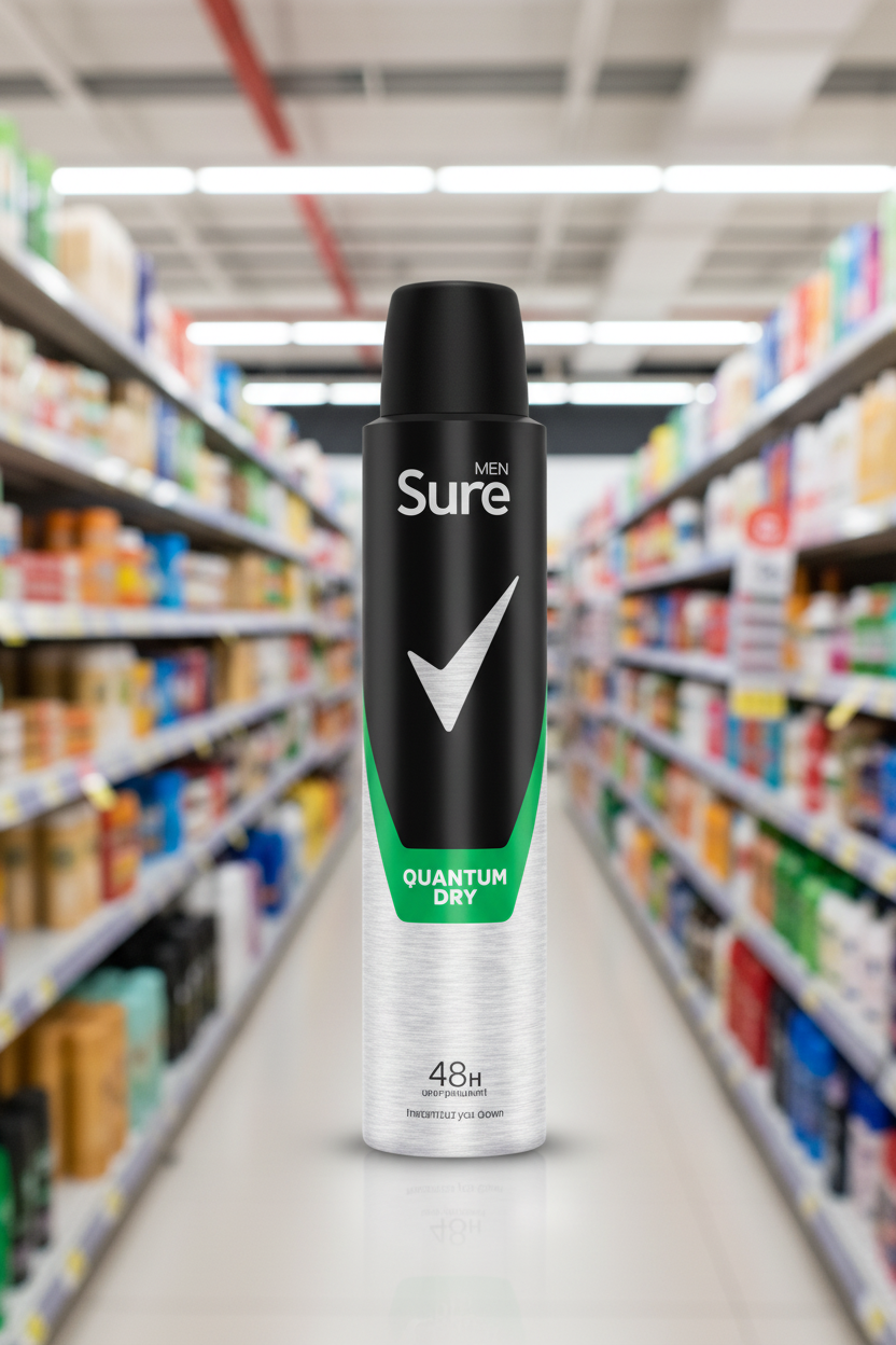 6 X Sure Men Anti P Quantum 200ML