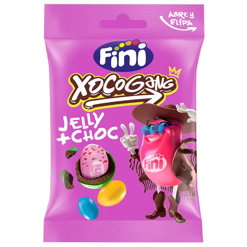 12 x Fini Chocolate Coated Jelly Beans - 80GM