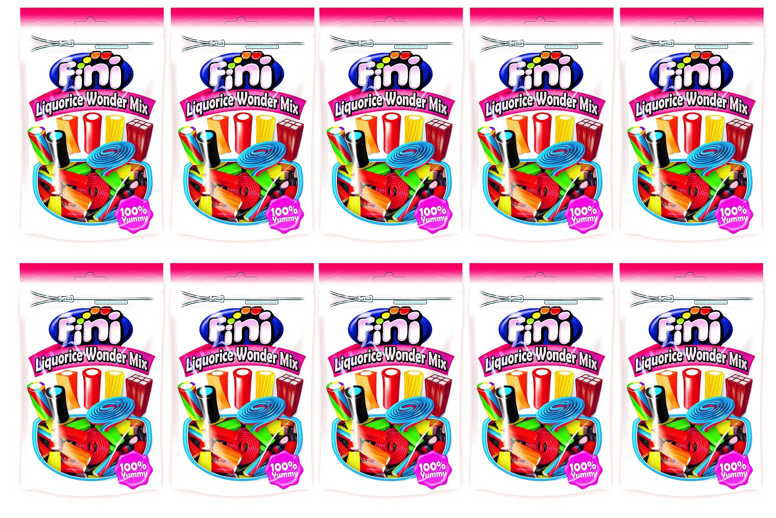 10 x Fini Wonder Mix Big Value Bag - 400GM