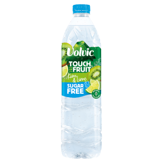 6 x Volvic Tof Kiwi & Lime Sugar Free - 1.5LT