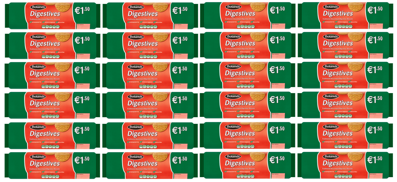 24 x Bolands Digestives - 300GM