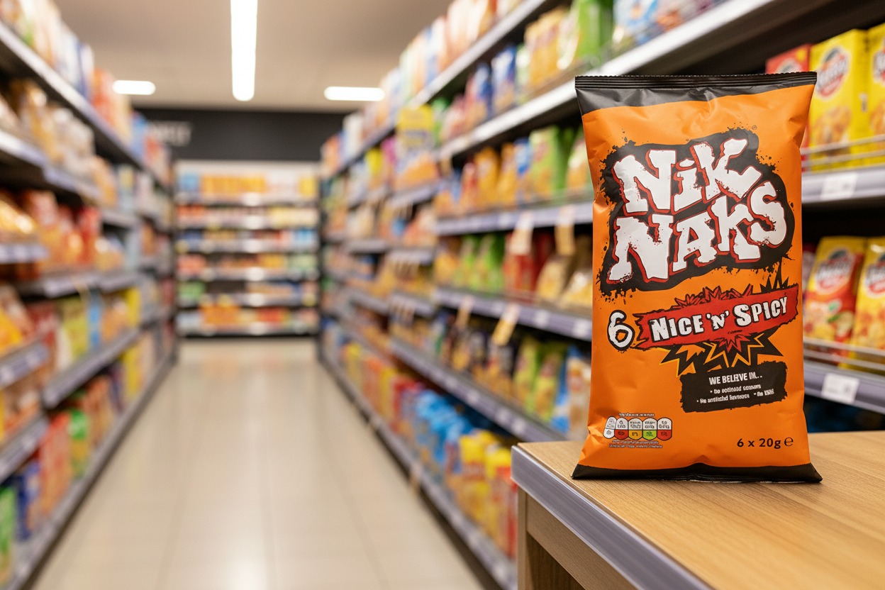 24 X Nik Naks Nice N Spicy 6Pk 6X20GM