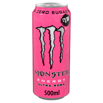 12 x Monster Energy Ultra Rosa - 500Ml