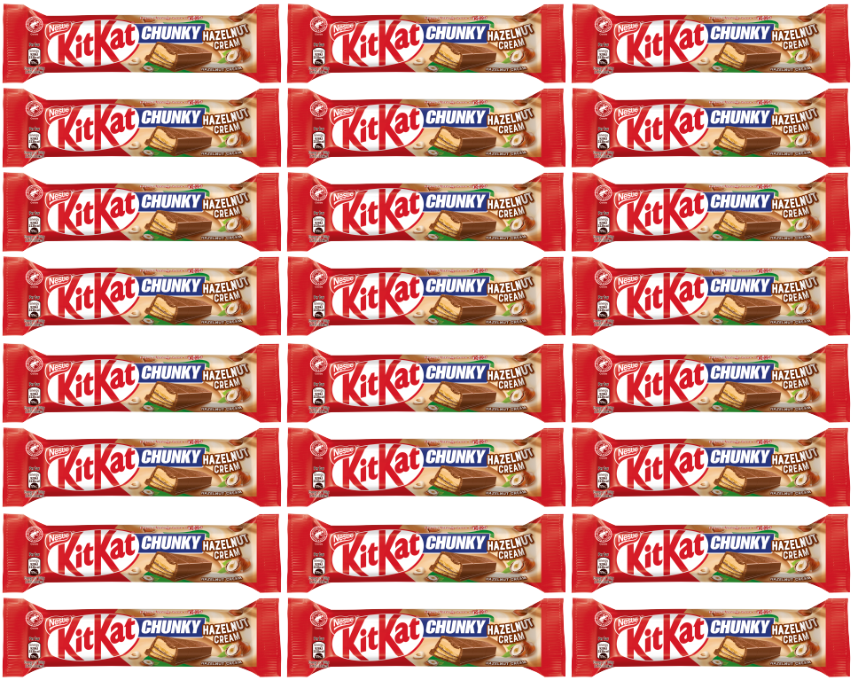 24 X Kitkat Chunky Hazelnut 42GM