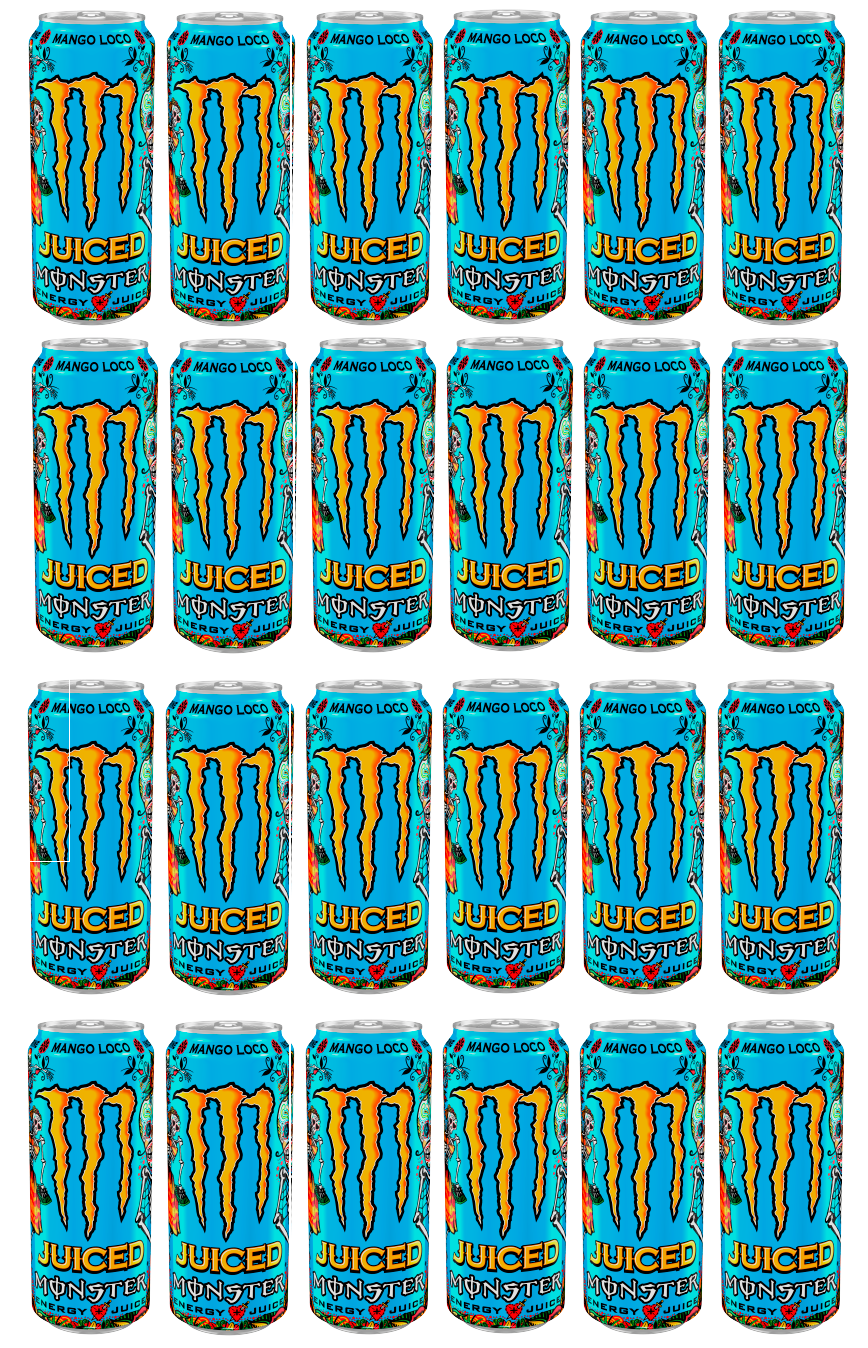 24 x Monster Energy Mango Loco - 500ML