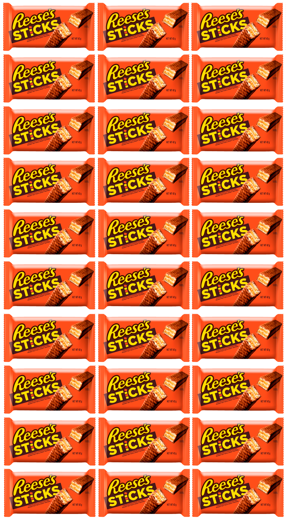 20 X Reeses Sticks 42G