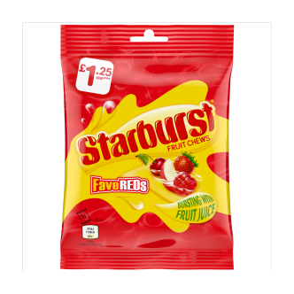 12 X Starburst Fave Reds 127G