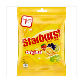 12 X Starburst Original Fruits 127G