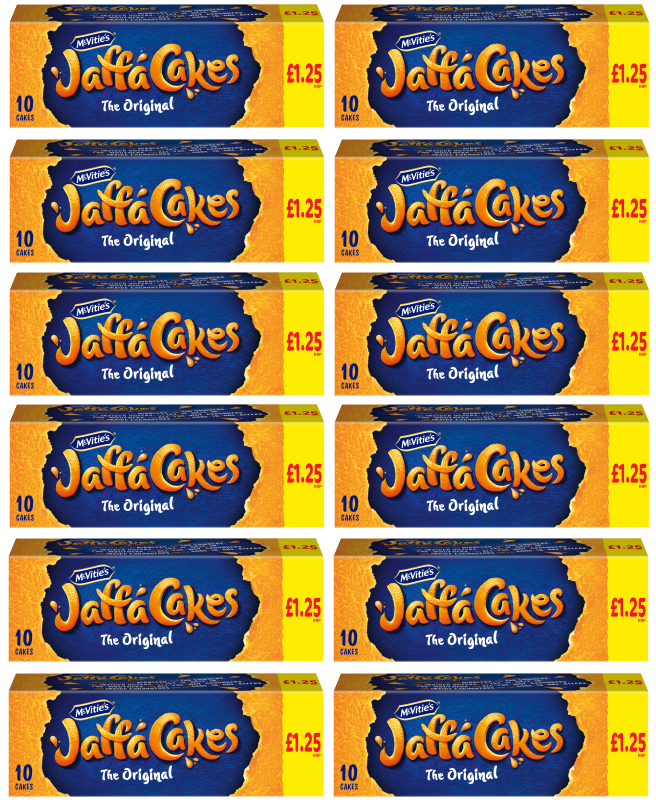 12 X Mcvities Jaffa Cakes 110GM