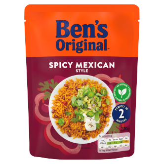 6 X Ben's Original Spicy Mexican 220g