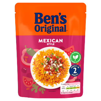 6 X Ben's Original Mexican Style Rice 220g