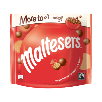 10 X Maltesers Milk Chocolate Sharing Pouch Bag 175GM