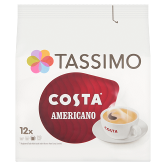 5 X Tassimo Costa Americano 108GM