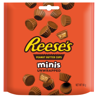 10 X Reese's Mini Cups Pouch 90G