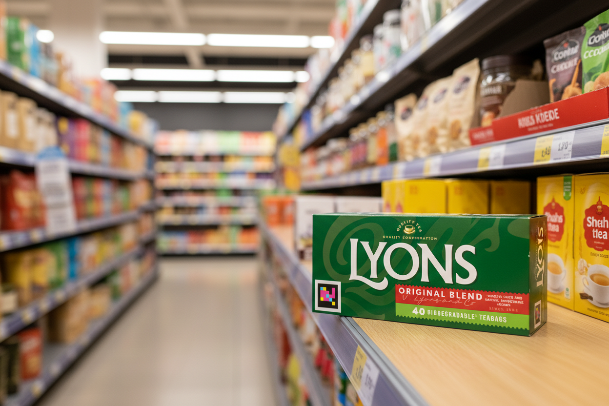 12 x Lyons Tea Original 40's - 116G