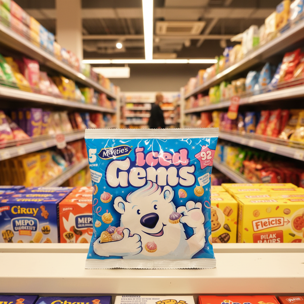 7 x Mcvities Iced Gems 5pk - 5X23GM