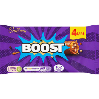 12 x Cadbury Boost Bar 4pk - 126GM