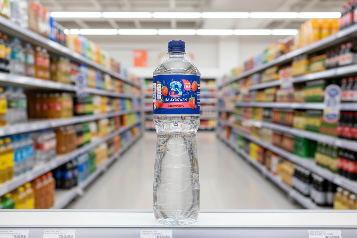 12 x Ballygowan With A Hint Of Strawberry 1.5L