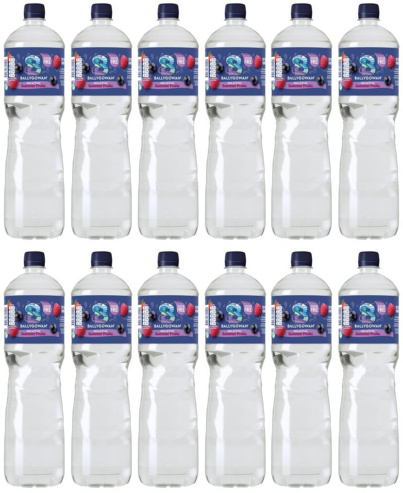 12 x Ballygowan With A Hint Of Summer Fruit 1.5L