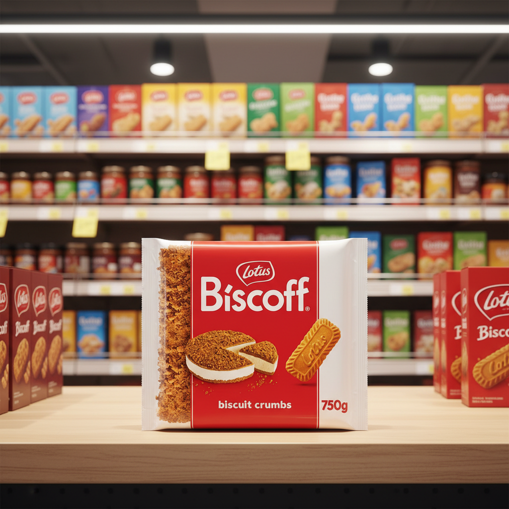 8 X Biscoff Biscuit Crumbs - 750Gm