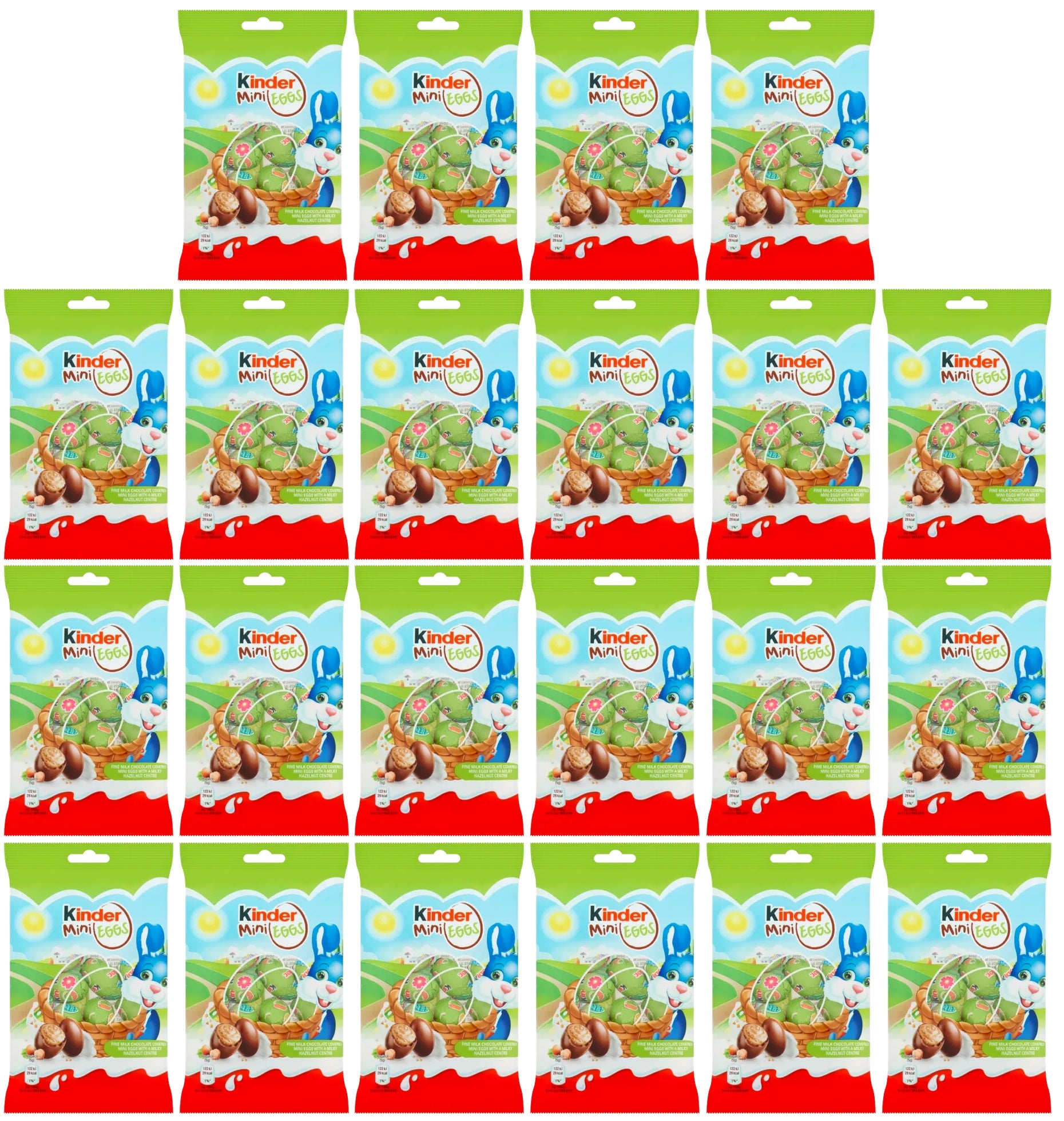 22 x Kinder Mini Easter Eggs Pouch - 75GM