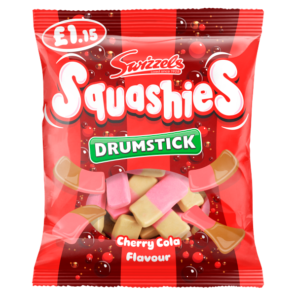 12 X Squashies Cherry Cola - 120Gm