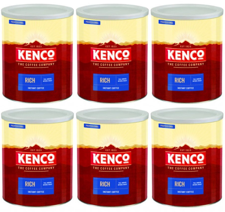 6 x Kenco Rich Instant Coffee 750G