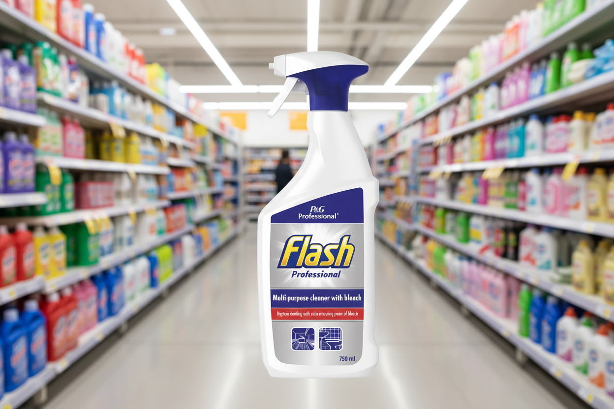 Flash Professional Multi-Purpose Cleaner With Bleach 750Ml