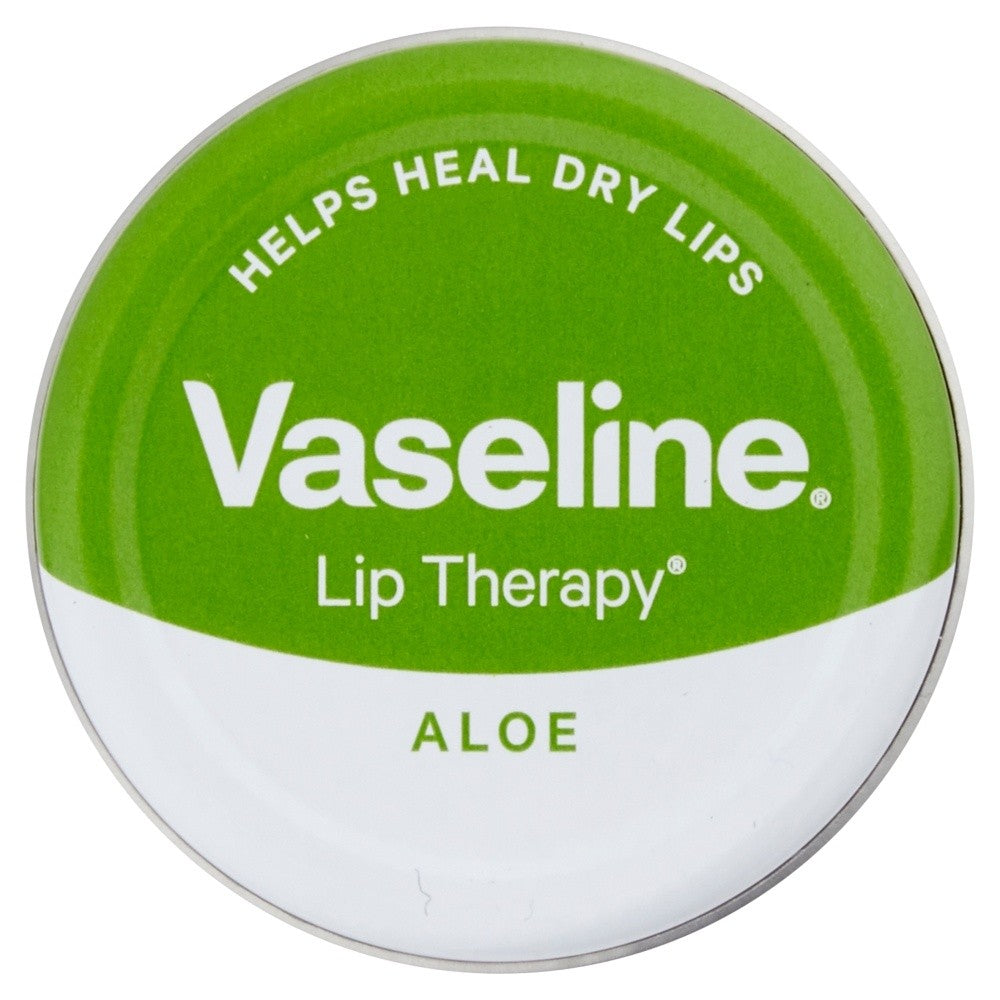 12 x Vaseline Lip Therapy Aloe Lip Balm 20G