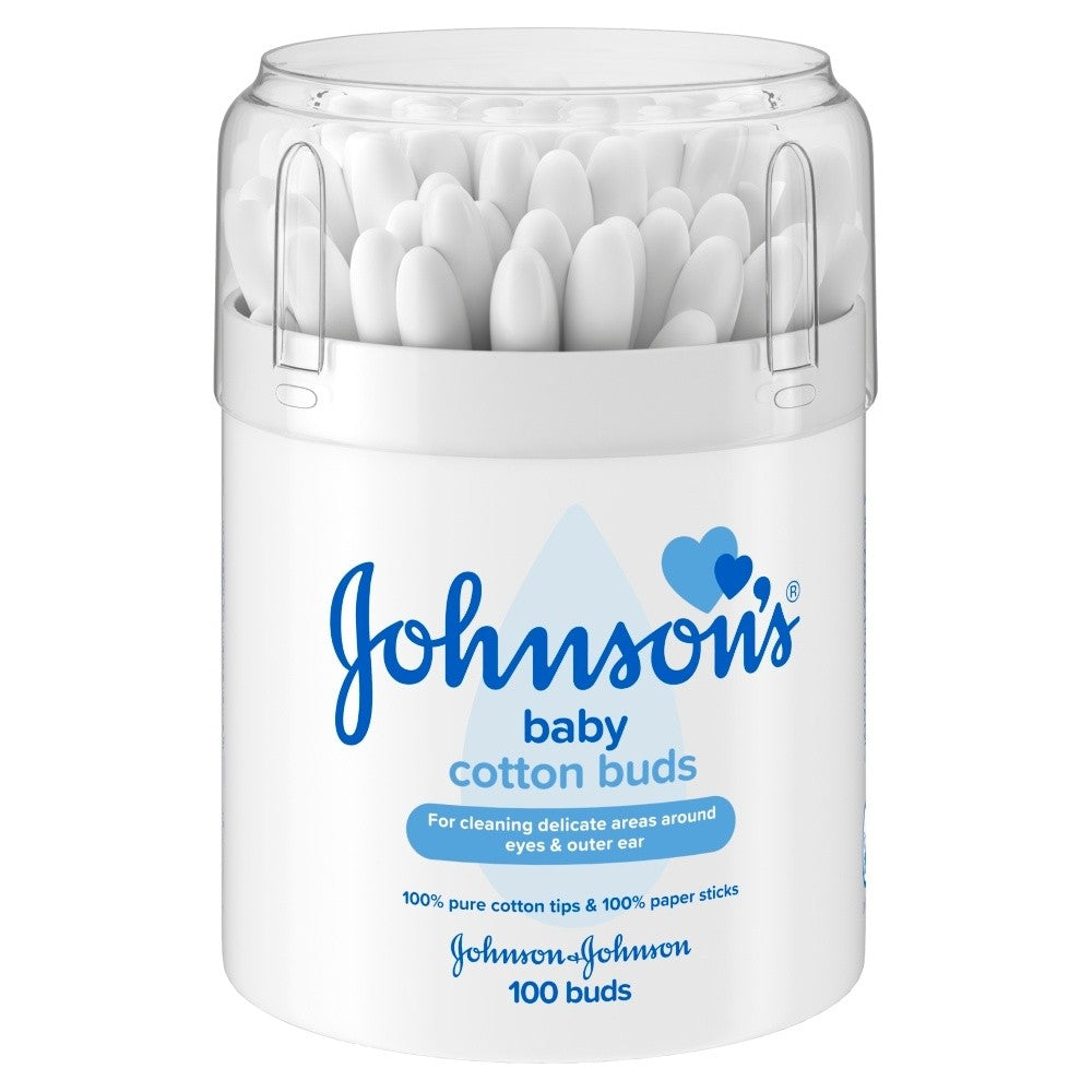 12 x Johnson's Baby Cotton Buds 1200 Pieces