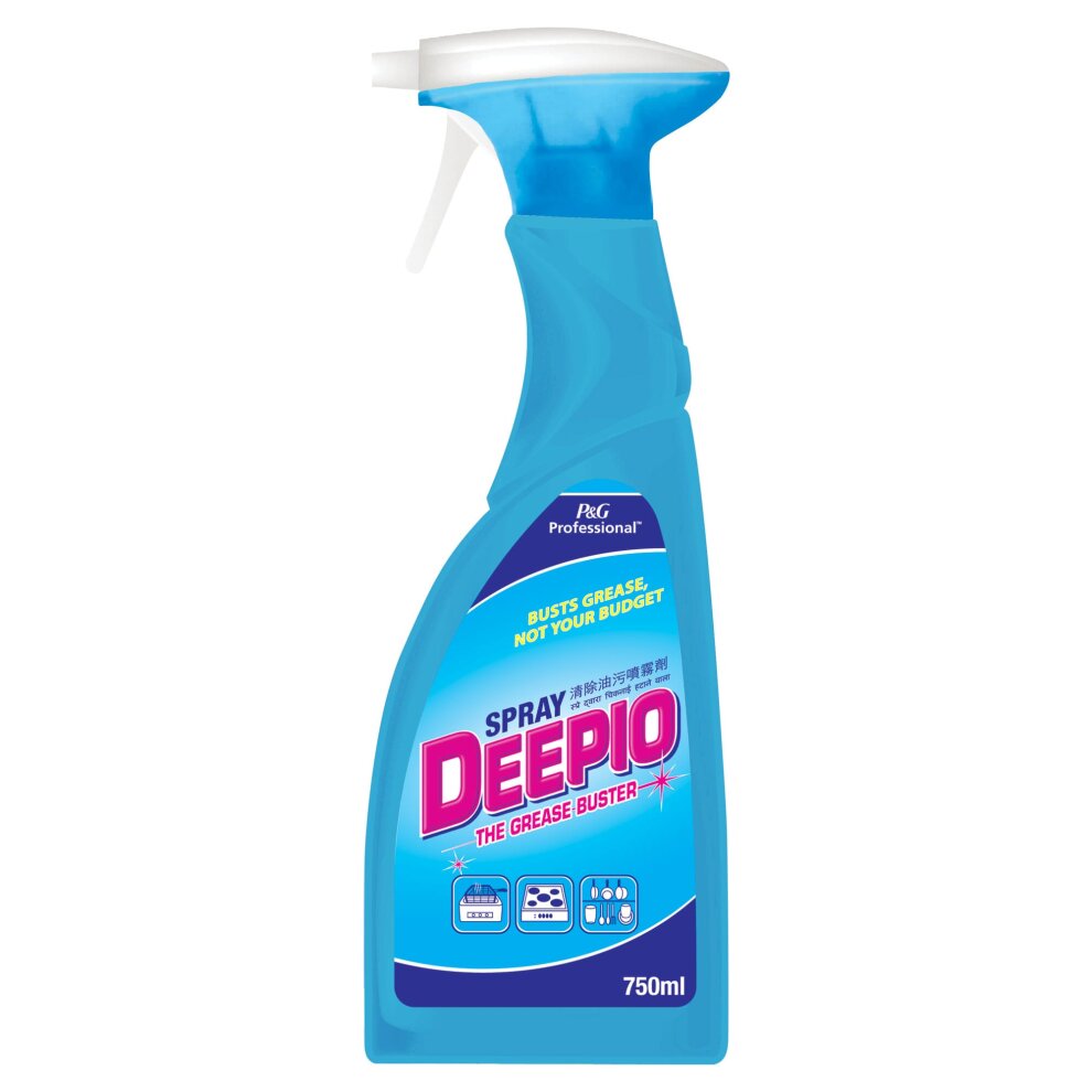 Deepio Professional Kitchen Degreaser Spray 750Ml