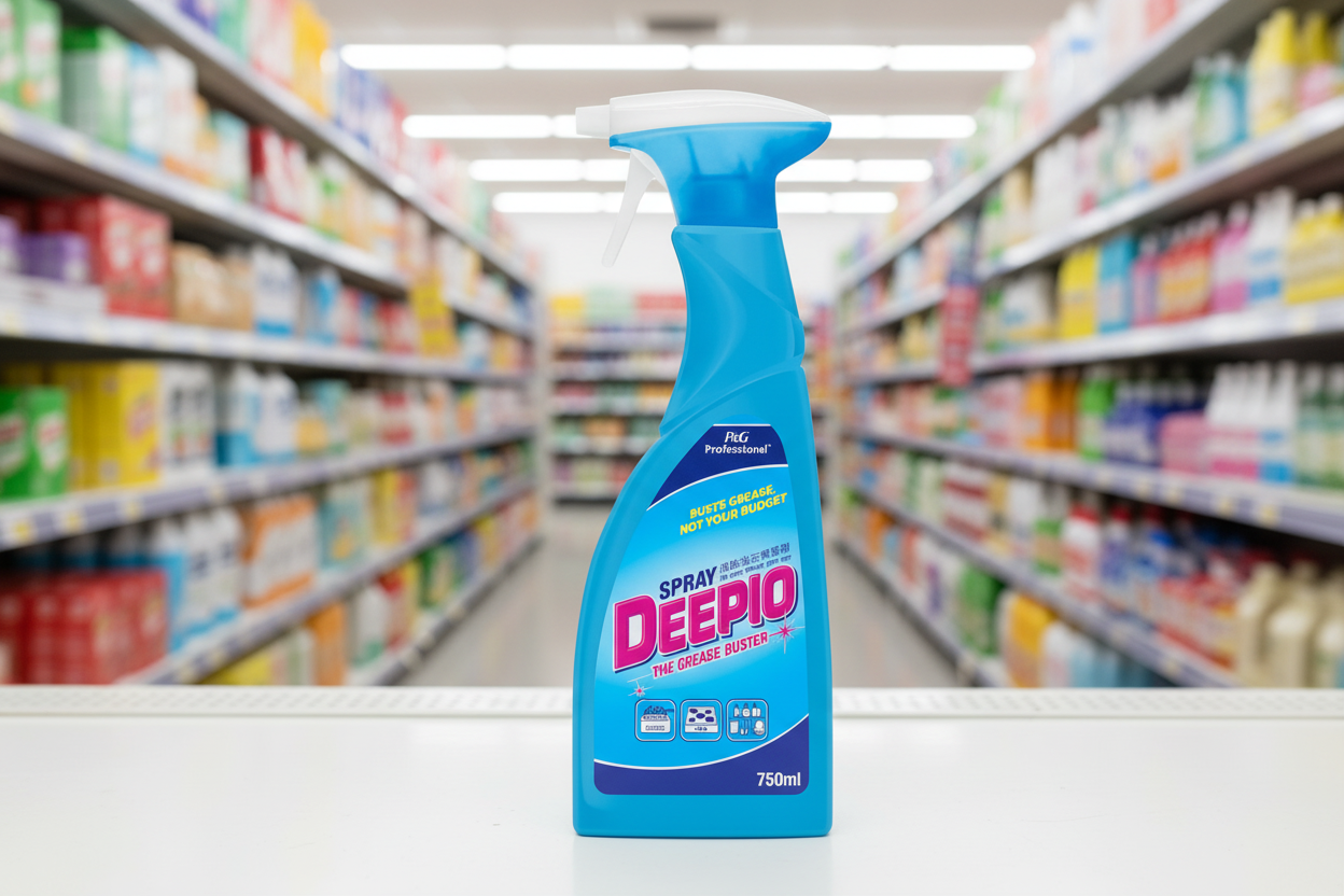 Deepio Professional Kitchen Degreaser Spray 750Ml